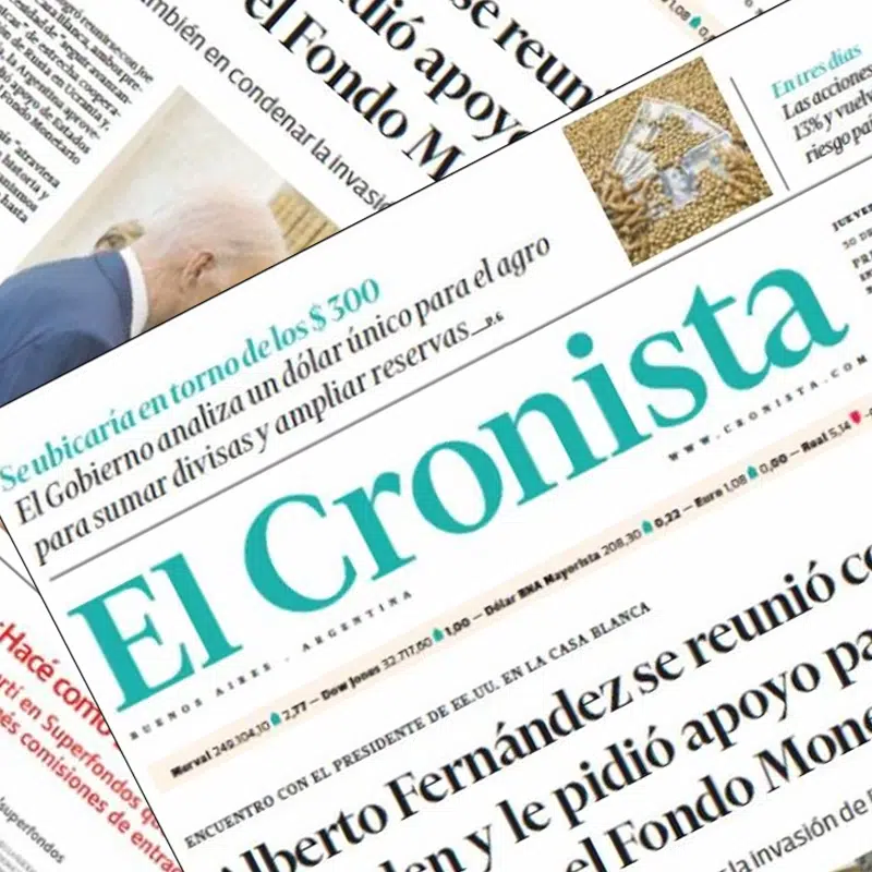 Como publicar edictos judiciales en diario El Cronista Comercial?